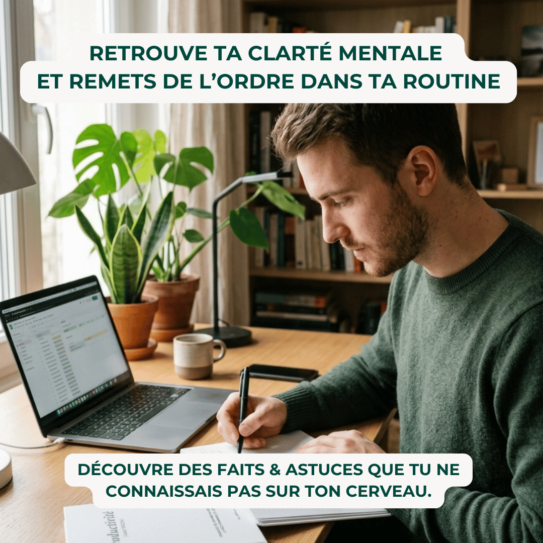 Productivité Sans Forcer - LE planner qui t'apprends vraiment comment optimiser ton temps