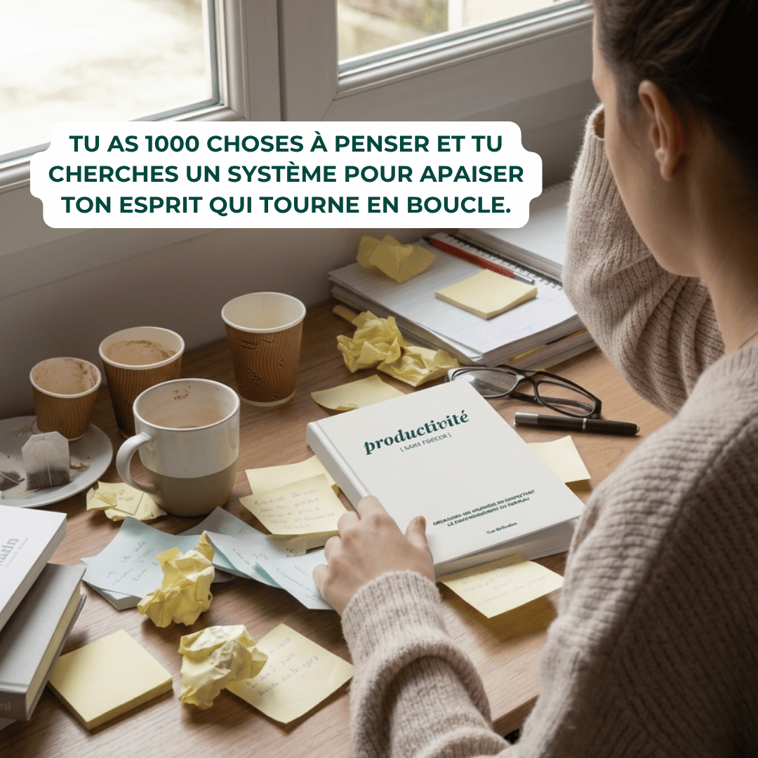 Productivité Sans Forcer - LE planner qui t'apprends vraiment comment optimiser ton temps