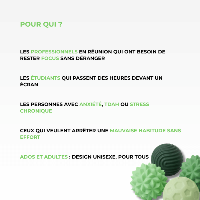 Balles Anti-Anxiété