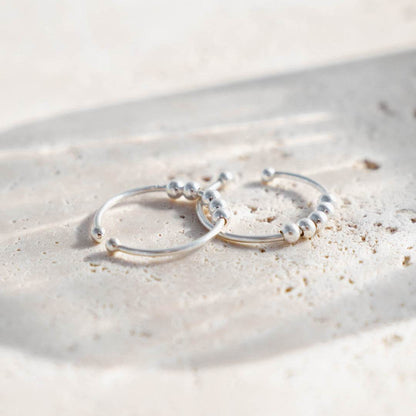 Bague Anti-Stress Ajustable - Une Réflexion