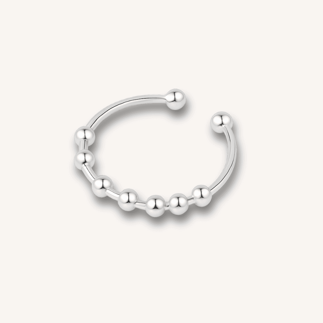 Bague Anti-Stress Ajustable - Une Réflexion