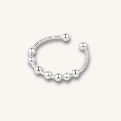 Bague Anti-Stress Ajustable - Une Réflexion