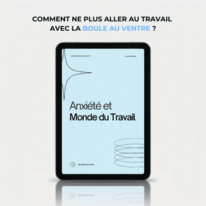 Anxiété au Travail - Livre Digital