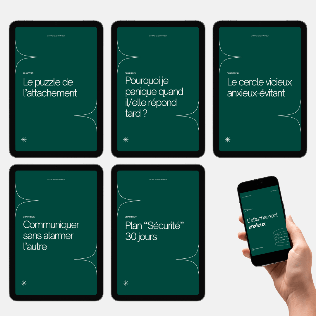 Anxiété & Relations Amoureuses - Livre Digital