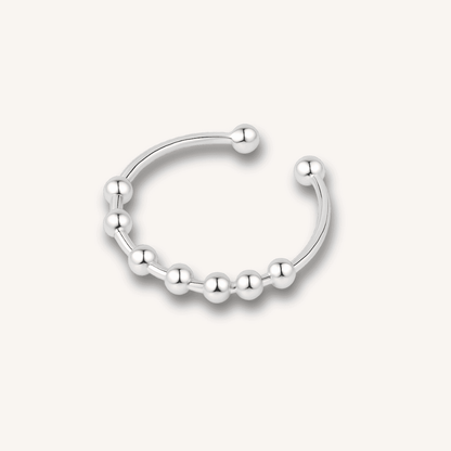 Bague Anti-Stress Ajustable - Une Réflexion