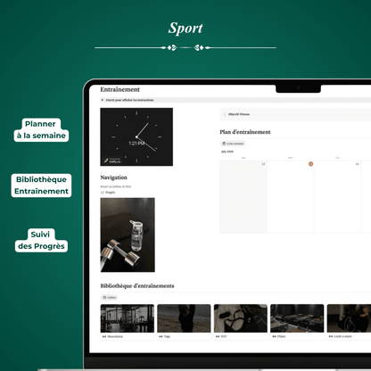 Planificateur de Vie - Template Notion